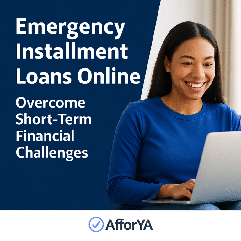 Bad Credit Emergency Loans – Installment Loan Options Online